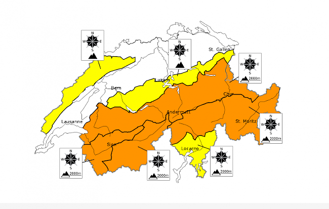 Die Lawinengefahr im Wallis bleibt verbreitet kritisch.