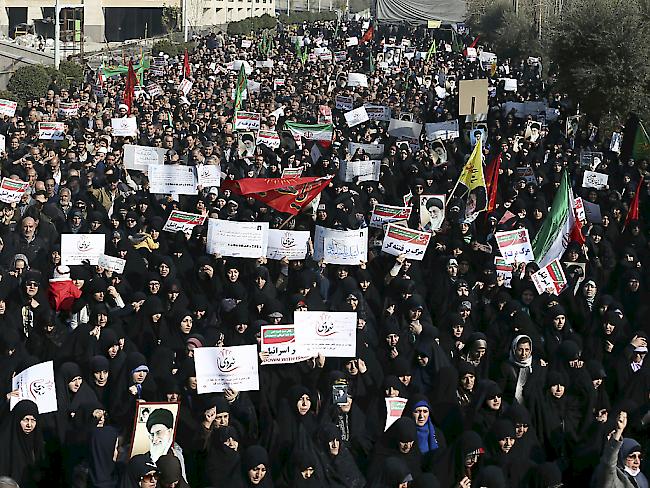 Proteste gegen die Regierung und Gegenproteste: Im Iran kommt das Volk nicht zur Ruhe. (Archivbild)