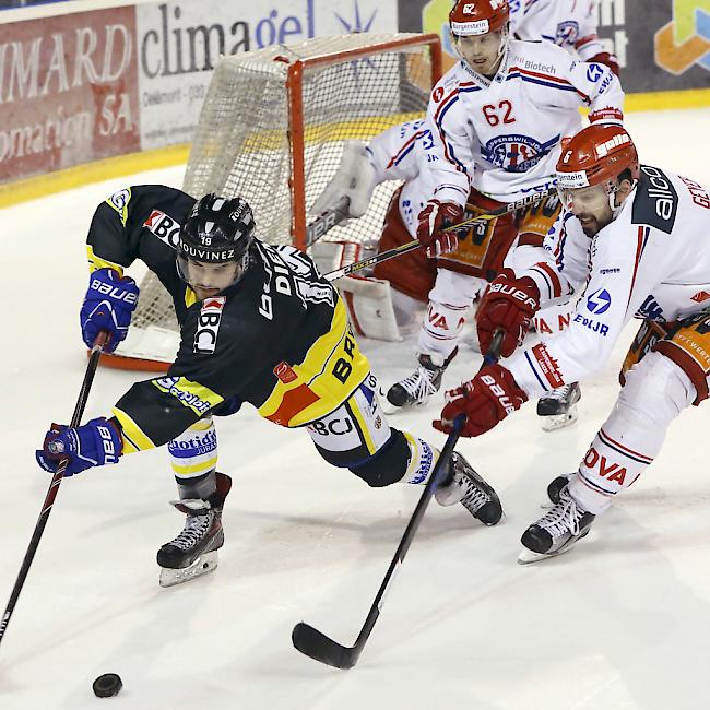 Ajoie und die Rapperswil-Jona Lakers standen sich im Frühling 2016 im Playoff-Final der NLB gegenüber