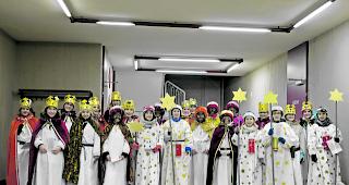 Beitrag geleistet. Die Schulkinder in Bitsch.  