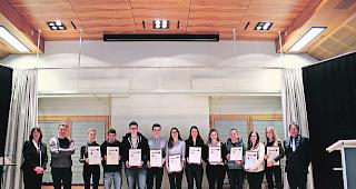 Umweltbewusstsein sensibilisiert. Die Jungb&uuml;rger wurden vom Gemeindepr&auml;sidenten auf ihre Pflichten hingewiesen.  