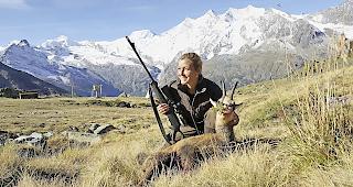 Melanie Burgener ist passionierte J&auml;gerin.