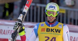 Ramon Zenh&auml;usern hat sich nach dem erstem Slalom-Lauf in Kitzb&uuml;hel auf Position 8 platziert (Archiv). 