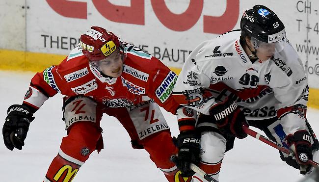 Jules Sturny (rechts) und Visp: Zweiter Sieg in drei Tagen.