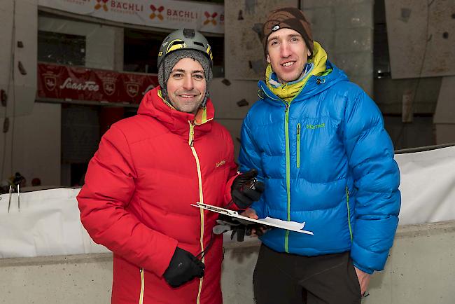 Alessandro Marino (28) aus Naters und Marc Briggeler (33) aus Gspon