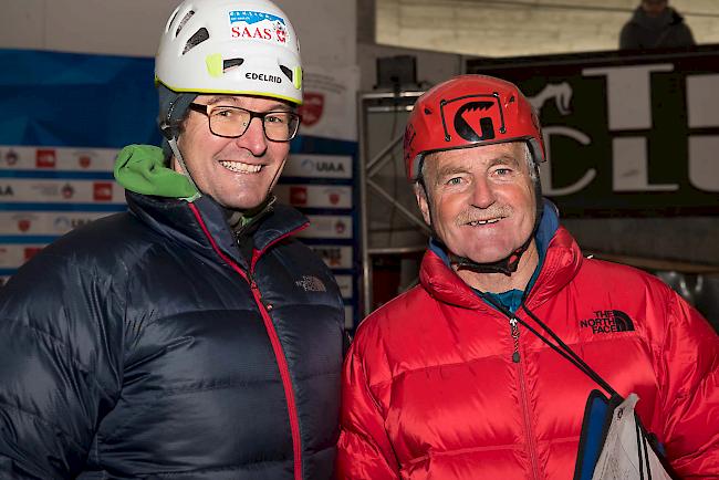 Dominic Anthamatten (53) aus Naters und Toni Sarbach (68) aus Visp