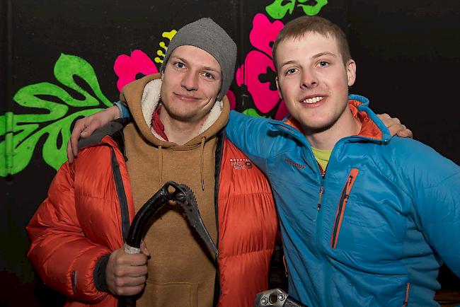 Marco Malinowski (21) aus Winterthur und Xander Werren (21) aus Willigen