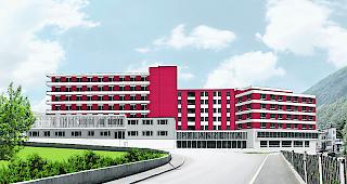 Die Zukunft. So k&ouml;nnte sich das Mehrgenerationenhaus nach dem Auszug des Spitals pr&auml;sentieren.  