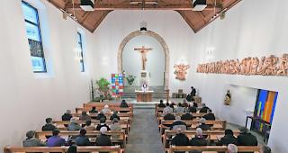 Gut besucht. Morgen Sonntag verabschieden sich die Kapuziner endg&uuml;ltig aus Brig. 