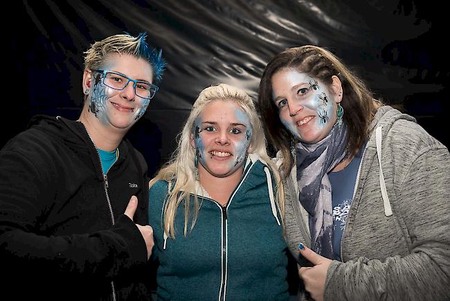 Tabita Mayer (28), Turtmann, Vanessa Manz (24), Gampel und Nicole Jäger (32), Turtmann.