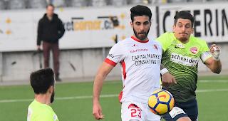 C&uuml;mart kl&auml;rt gegen  Thun-Captain Hediger, Sitten gestand dem Gegner kaum eine echte Torchance zu.