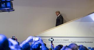 Gast der Superlative. Trump wurde am Donnerstag mit Helikoptern nach Davos geflogen.