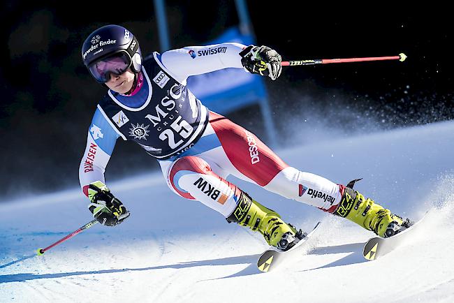 Beste Schweizerin. Simone Wild verbesserte sich im zweiten Durchgang von Rang 9 auf den 4. Platz.