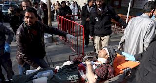 Traurige Bilanz. Beim Anschlag wurden mindestens 40 Personen get&ouml;tet und &uuml;ber 140 verletzt.