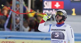 Zieljubel. Beat Feuz holt sich den dritten Abfahrtssieg in dieser Saison.