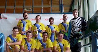 Der UHC B&uuml;rchen. Die Mannen aus B&uuml;rchen holten sich das Punktemaximum.