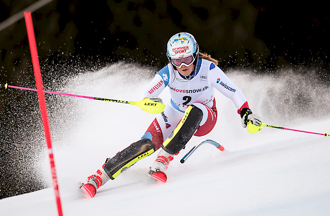 Mélanie Meillard: Starker erster Lauf auf der Lenzerheide.