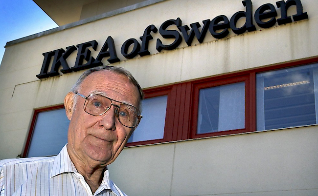 Im Alter von 91 Jahren gestorben: IKEA-Gründer Ingvar Kamprad.