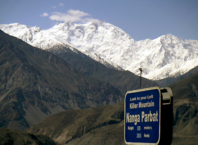 Gilt als einer der gefährlichsten Berge der Welt: Nanga Parbat. 