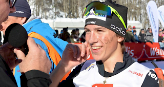 Valerio Grond, Schweizer Bronze-Gewinner im Sprint.
