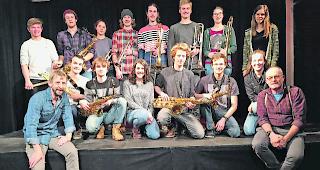 Junge Musikerinnen und Musiker. Die Jugend Big Band der Allgemeinen Musikschule Oberwallis (AMO): Am Samstag im Zeughaus Kultur zu h&ouml;ren. 