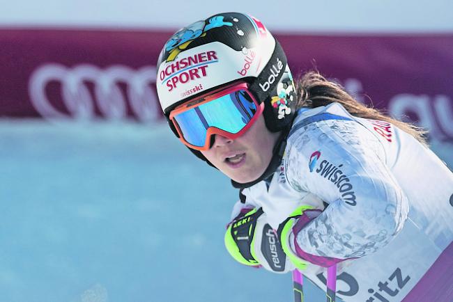 Grosses Pech: Mélanie Meillard stürzte im Training.