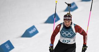 Unerwartet. Irene Cadurisch beste Schweizerin bei den Biathletinnen im Sprint.