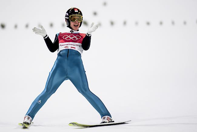 Im Zielraum. Zu mehr als Platz 11 reichte es dem vierfachen Olympiasieger nicht.