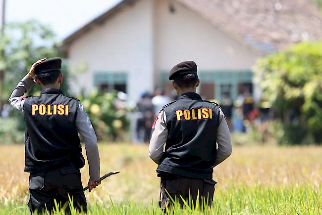 Polizei-Einsatz. In Indonesien wurden mehrere Liebespaare verhaftet (Symbolbild).