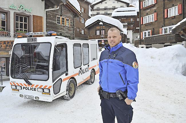 Jean-Pierre Allet, Kommandant der Regionalpolizei Zermatt.