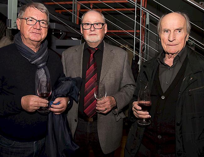 Toni Imoberdorf (71) aus Naters, Xaver Leiggener (71) aus Ausserberg, Peter Schmide (85) aus Naters.
