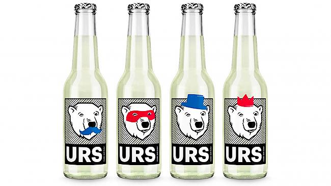 Das neue «Rivella». Wappentier des Getränks «Urs» ist ein Polarbär.
