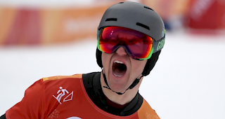 Nevin Galmarini kann seine grosse Freude nicht zur&uuml;ckhalten.