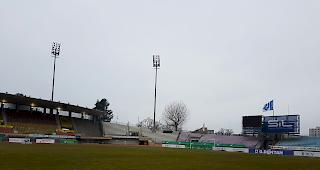 Vereiste Pontaise. Das Spiel vom Samstagabend gegen Basel musste abgeblasen werden.