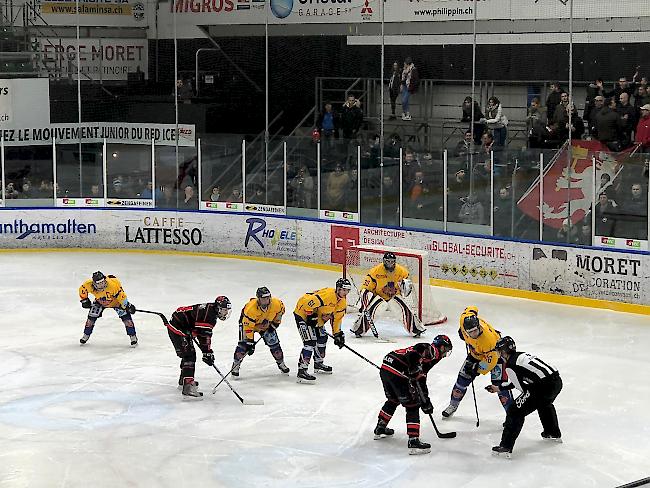 Der EHC Raron musste gegen Red Ice Martinach eine Niederlage einstecken.