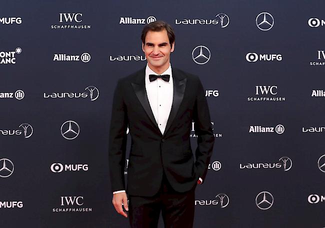 An den Laureus Sport Awards 2018 wurde Federer bereits zum fünften Mal ausgezeichnet.