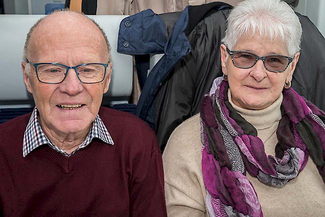Franz (73) und Albina Zenhäusern (71), Visp