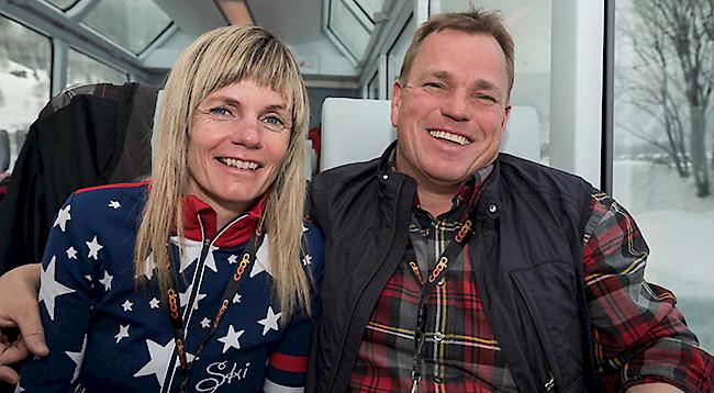 Sarah (45) und Frank Wenger (45), Fieschertal