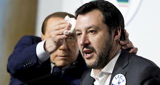 Unterst&uuml;tzung. Silvio Berlusconi (links) spricht sich f&uuml;r Matteo Salvini.