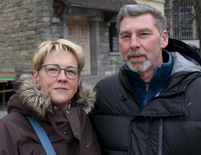 Daniela (56) und Walter (62) Bossert aus Brugg.