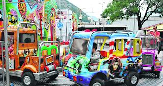 Knautschzone. Nebst Autoscooter geh&ouml;ren auch Karussells zu den Attraktionen der Osterchilbi-Besucher. 
