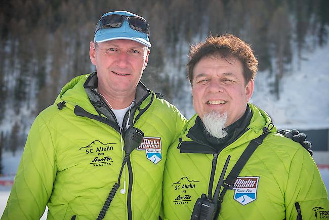 Jonas Bumann (51) und Stefan Zurbriggen (60) aus Saas-Fee.