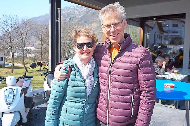 Luzia (55) und Andreas Stephan (61) aus Glis.