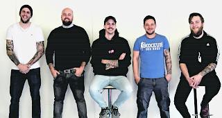 Engagiert. Pascal Minnig, Sascha Erpen, Nicolas Minnig, Andreas Kalbermatter und Jo&euml;l Anderegg setzen sich f&uuml;r Rohingya-Kinder ein. 