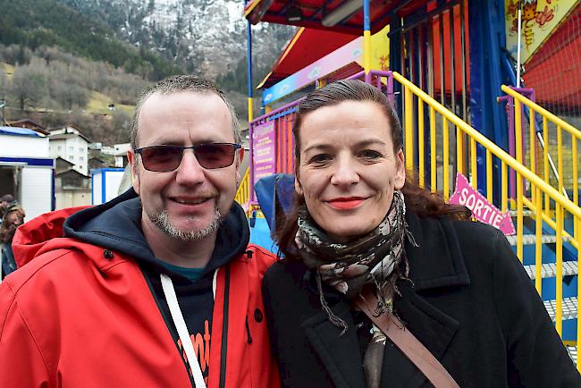 René Fux (50) und Annemarie Fux (44) aus Baltschieder.