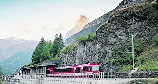 Stehen geblieben. Auf der Strecke Visp-St.Niklaus kommt es zu Versp&auml;tungen.