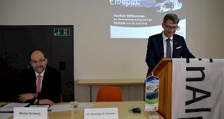 Michel Schwery, CEO und Delegierter des Verwaltungsrates, und VR-Pr&auml;sident Dr. Dominique Candrian 