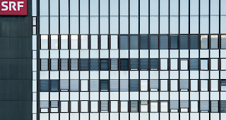 Blick auf das SRF-Geb&auml;ude in Z&uuml;rich