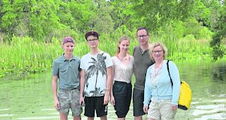 Reiseerprobt. Ellen Gromann und ihre Familie haben schon zahlreiche L&auml;nder bereist.  