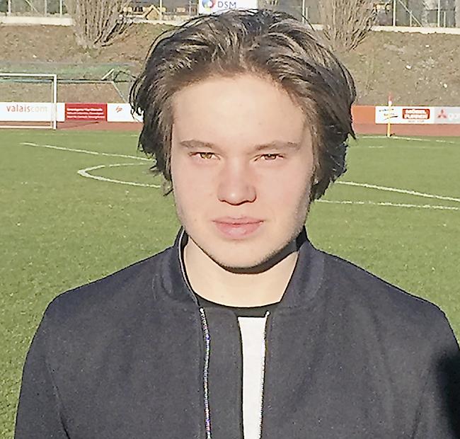 Patrice Studer, Spieler des FC Visp.